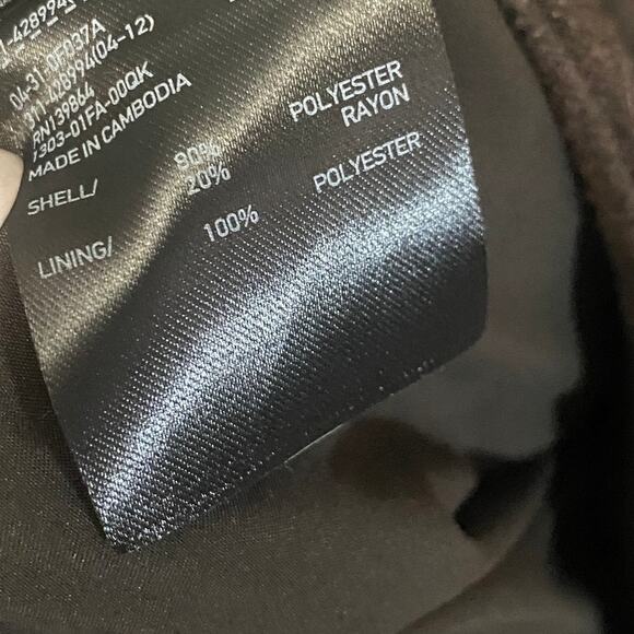 Uniqlo Brown Felted Overshirt Jacket Button Down Multi Pocket Sz 3X Collared - Picture 11 of 13